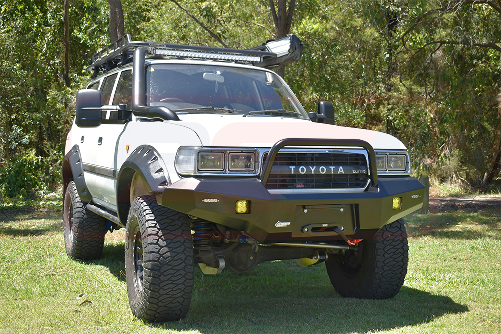 Toyota Landcruiser 80 Series Ambush Single Hoop Bullbar - PSR Ambush Bar