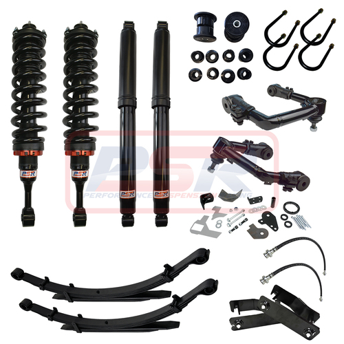 Mazda BT-50 / Ford PX Ranger PSR TTG 4" Lift Kit Heavy Duty Front and Rear