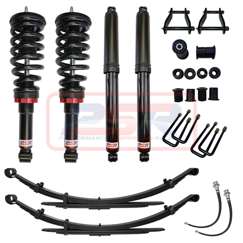 Mitsubishi Triton MQ - MR PSR TTG 2" Lift Kit LONG TRAVEL REAR Heavy Duty Front and Rear