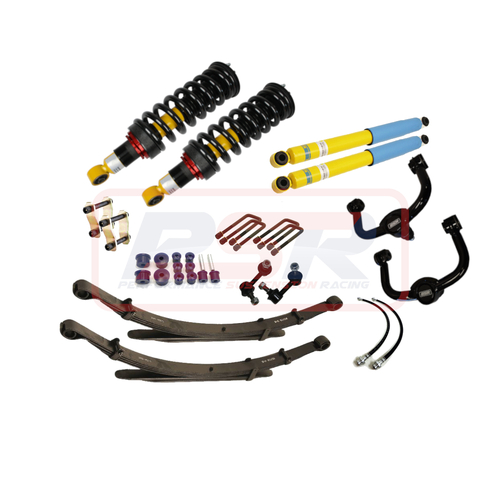 Nissan Navara D40 Bilstein 3" Lift Kit LONG TRAVEL Heavy Duty Front and Rear