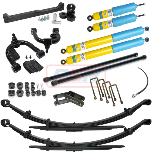 Nissan Navara D22 Bilstein 3" Lift Kit Standard Duty Front and Rear (with Torsion Bars)